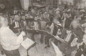 Akkordeonklänge in der Stadtkirche